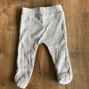 Baby Zara grey footed leggings